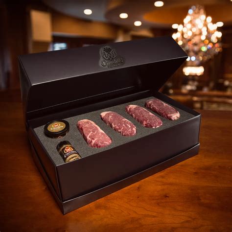 gift box of steaks